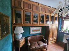 libreria legno antica