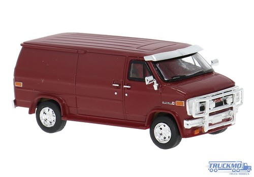 Brekina gmc vandura rosso - brekina,