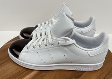 Scarpe classiche Adidas Originals Stan Smith triple bianche taglia 9 FX5500