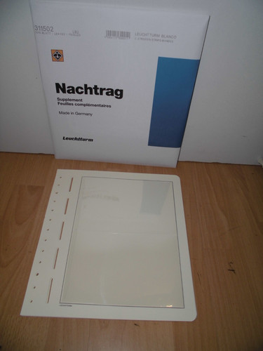 Leuchtturm 10x fogli bianchi