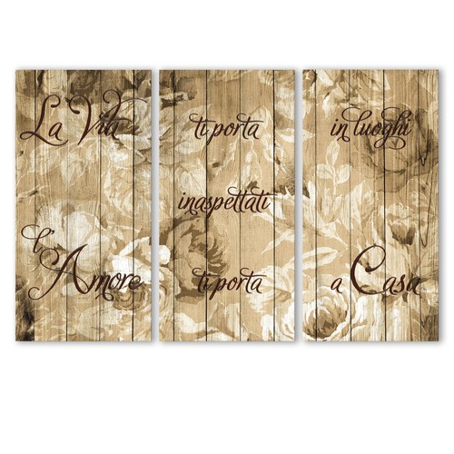 Set quadri shabby - shabby, su