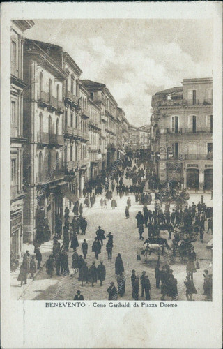 Ct312 cartolina benevento - cartolina,