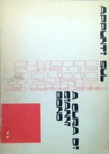 APPUNTI SUL FUMETTO ITALIANO