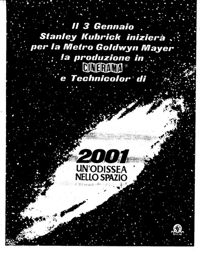 1966 odissea nello spazio - odissea,