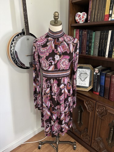 Abito trina turk seta paisley - trina,