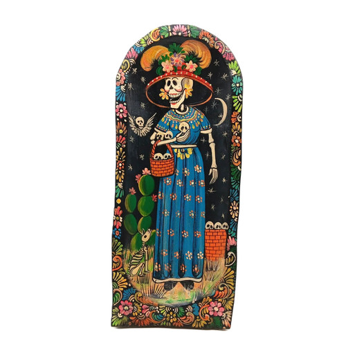 Quadro messicano catrina - messicano,