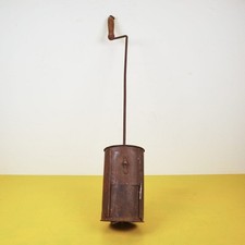 antico tosta caffè in metallo