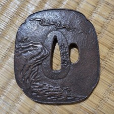 Spada giapponese Tsuba Samurai