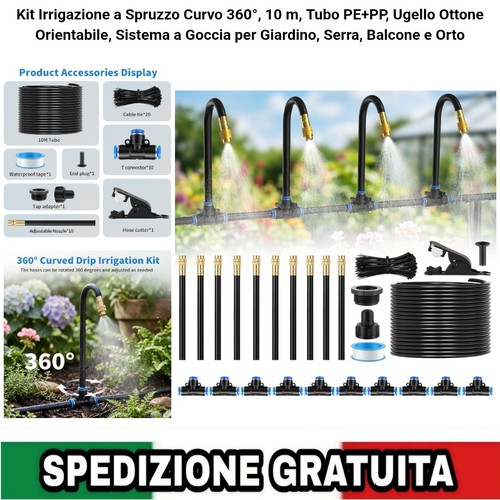 Kit irrigazione goccia - irrigazione,