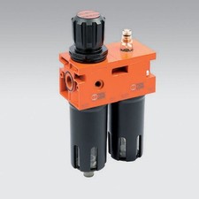 METAL WORK Filtroregolatore + Lubrificatore Attacco 1/4" FR+ L 1/4 20 RMSA 012N