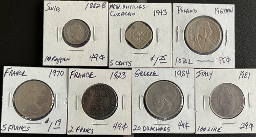 Monete mondiali francia - monete, mondiali;