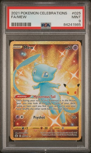Pokemon tcg mew celebrations - pokemon,
