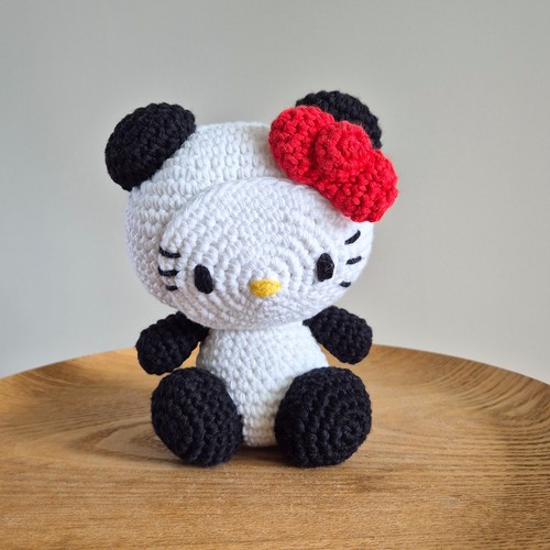 Hello kitty soft - doll, panda