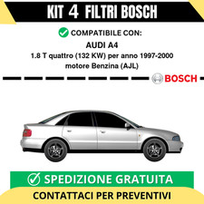 KIT BOSCH 4 Filtri tagliando