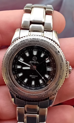 Breil midway vintage gmt - vintage,