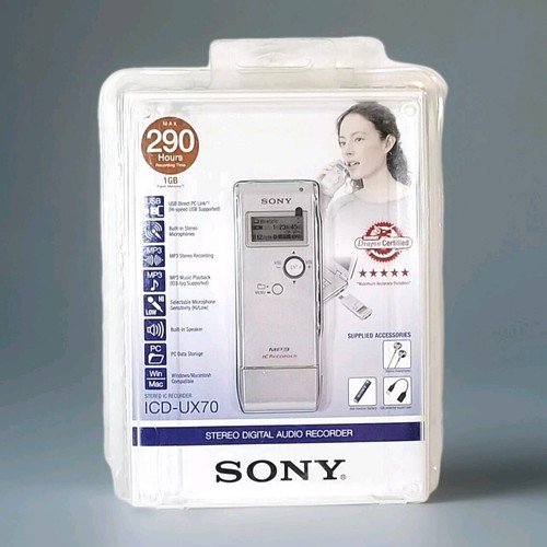 Sony icd ux70 registratore - sony, icd-ux70