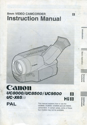 Canon 8mm uc8000 - 8mm,