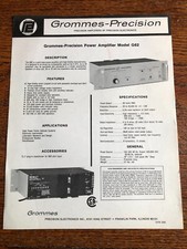 Grommes Amplificatore di
