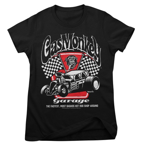 Maglietta donna gas monkey - maglietta,