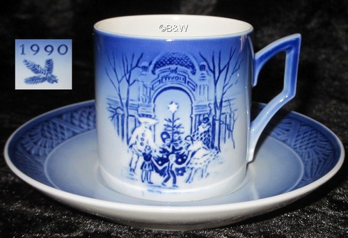 1990 royal copenhagen tazza - 1990,