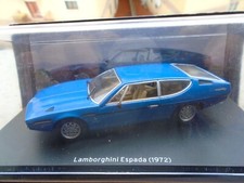 Lamborghini Espada 1972 Bertone blue 1/43 no Miura Marzal Diablo Ferrari RARITA'