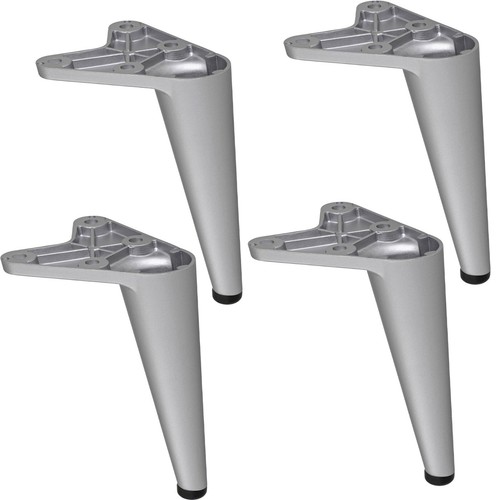 Piede mobile argento design - piede,