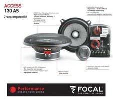 Focal 130AS 13 cm (5.25") Set di altoparlanti compositi a 2 vie 100 Watt