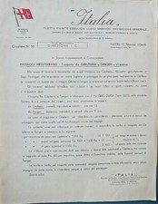 COSULICH CROCIERA PROGRAMMA