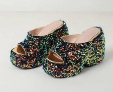 Paillettes sandali donna