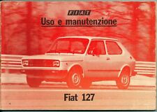 Libretto uso manutenzione