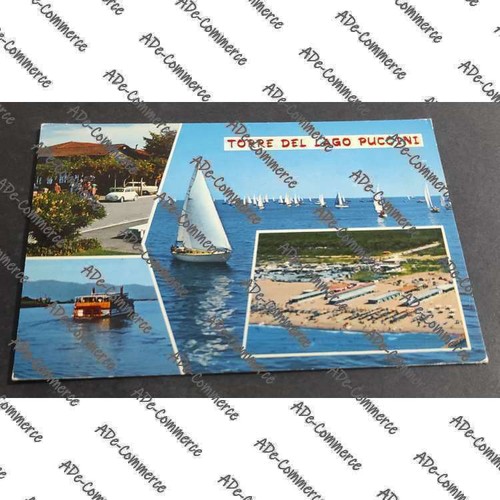 Cartolina torre del lago - torre,