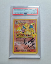 Pokemon Charizard Firmato da