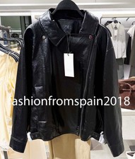 ZARA GIACCA ECOPELLE NUOVA