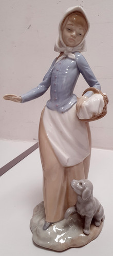 Lladro nao 590 picnic - lladro, #590: