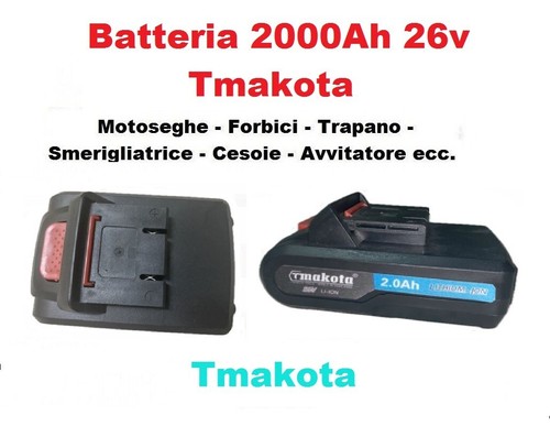 Batteria tmakota 26v 0ah per - 26v,
