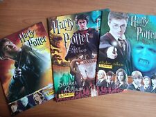 3 Album Panini Harry Potter Vuoti - In Ottime Condizioni - Vedi Descrizione 