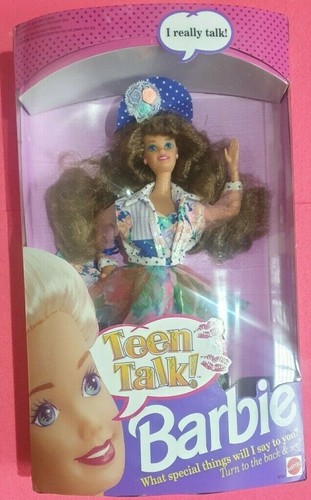 Barbie teen talk castana - talk,