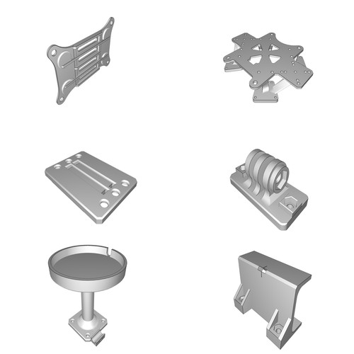 Kit supporti accessori per - kit,