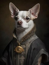 Chihuahua in Accappatoio