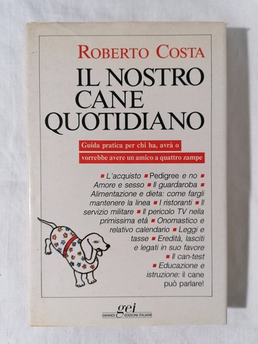 Libro nostro cane - libro, il