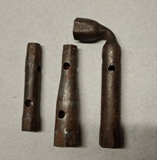 Vecchia antica chiave inglese forchetta 16 5/16 14 1/4 chiavi a tubo Guzzi Giler