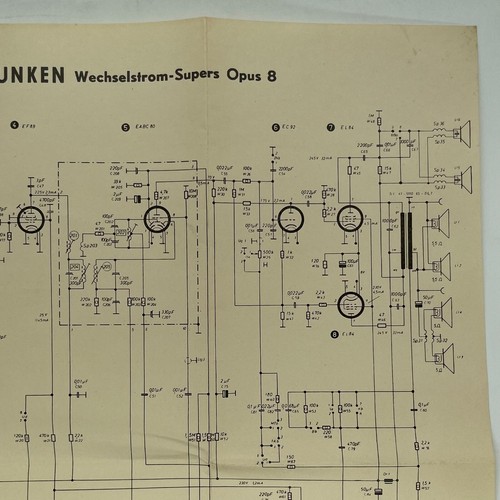 Schema radio originale