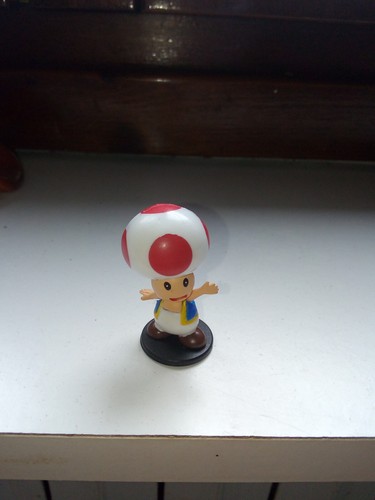 Super mario figure toad - mario,