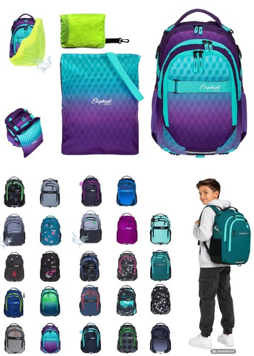 Zaino scuola set - , elephant