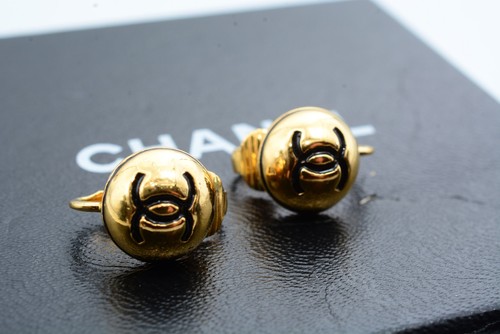 Orecchini chanel logo - orecchini,