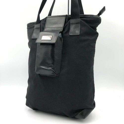 Gucci borsa tote - pelle, tela