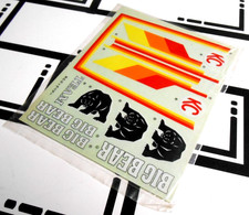 Decalcomanie Corpo Vintage RC Marui Big Bear *Nuovo Vecchio Stock*