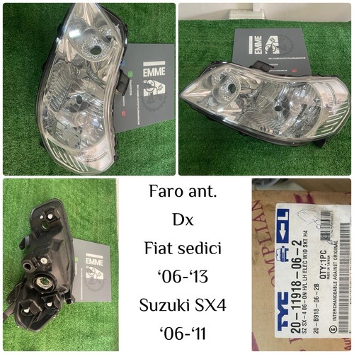 Faro anteriore fiat - faro, dx