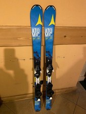 SCI USATI ATOMIC JUNIOR MISURA 130 BLU IN BUONE CONDIZIONI