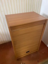 SCARPIERA/MOBILE CONTENITORE ITALIANA IN LEGNO MDF E SERRANDINA IN PVC 85X50X40